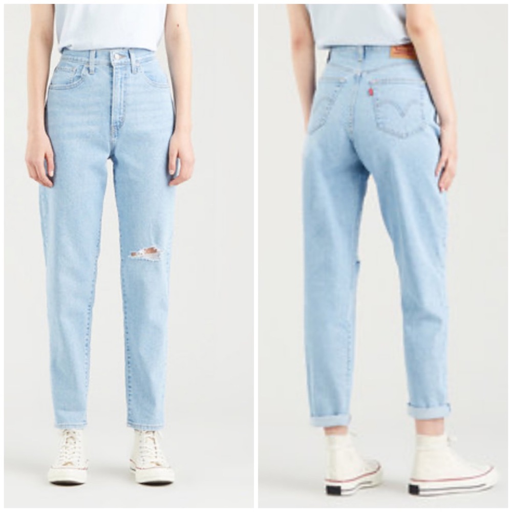 Levi's High Waisted Mom‎ Jeans Size 28 x 27 90s 80s Y2K Inspired Normcore